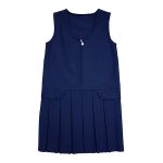 MH PO8 ZIP FRONT PINAFORE